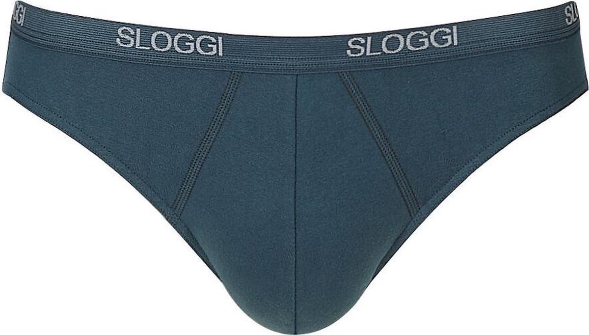 sloggi men Basic Heren Mini slip - Night Blue - Maat S