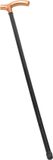 Bristol Novelty Handle Cane (Black/Gold)