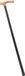 Bristol Novelty Handle Cane (Black/Gold)