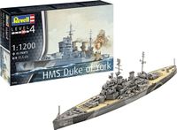 Revell Modelbouwpakket Schepen - 05182 Battleship HMS Duke of York Plastic - 1:1200 - Modelbouw