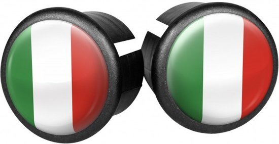 Velox Stuurdoppen ItaliÃ« 20 Mm Groen/wit/rood