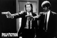 Pulp Fiction Pyramid Europe GmbH Pulp Fiction Guns Unisex Poster - zwart/wit - Standard