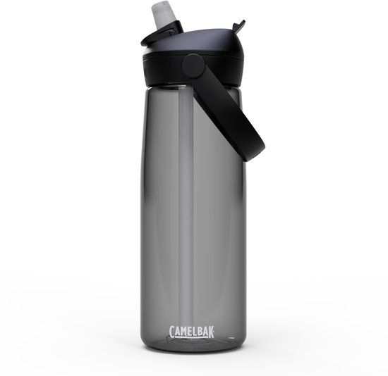 CamelBak Thrive Flip Straw Drinkfles - 750 ml - Met Rietje - Waterfles - Antraciet