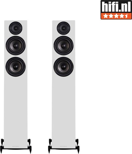 Wharfedale Diamond 12.4 - Vloerstaande luidsprekers - Wit (per paar)