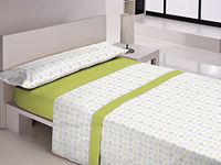 Gale Hayman Style Javier Larrainzar beddengoedset, katoen-polyester, groen, 105 x 200 cm