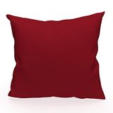 Soleil d'Ocre Alix Omslag, Kussen, Polyester, Rood, 40 x 40 cm