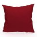 Soleil d'Ocre Alix Omslag, Kussen, Polyester, Rood, 40 x 40 cm