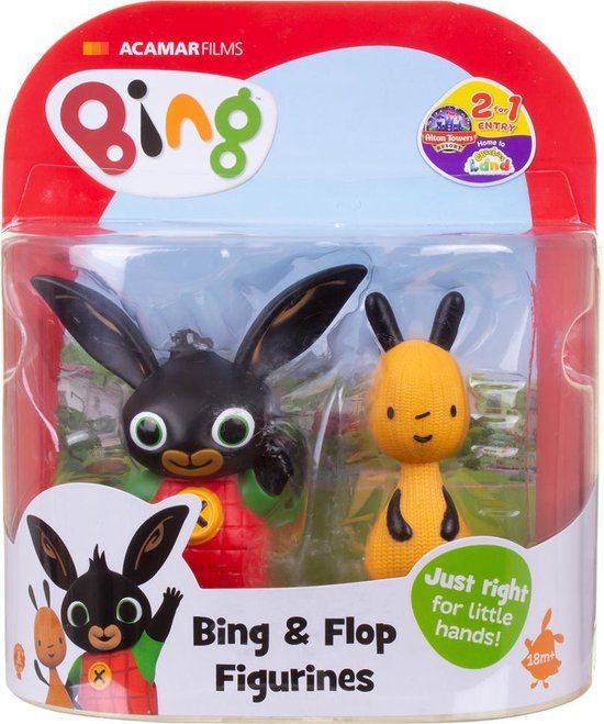 Bing Flop Speelfiguurtjes - BI3528 - 1.5 - 8 jaar - Meerkleurig
