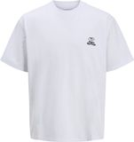JACK&JONES Jongens T-shirt 152 Katoen Ronde hals Korte mouw Loose Fit Wit