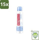 Borotalco 15 x Fresh Non-Stop Deodorant Spray - 150 ml