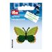 Prym 926741 Appl. gerecycled vlinder groen