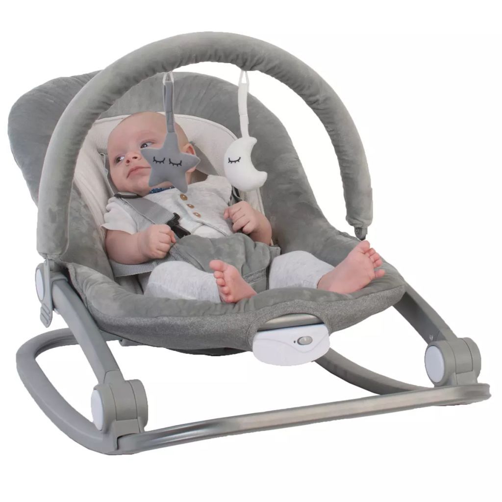 Bo Jungle B-Rocker Wipstoel grijs B700100
