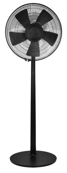 HEMA Staande Ventilator Met Afstandsbediening 135cm Luxe Zwart