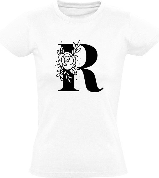 Sol's Letter R T-shirt - White - 2XL - Men