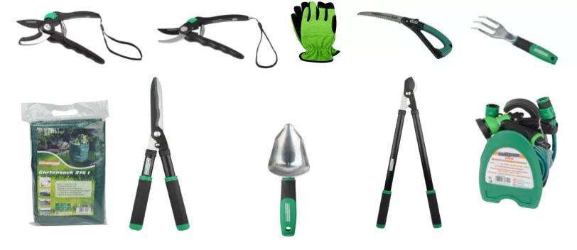 Brüder Mannesmann Tuin - Starterset 1 stuk M63100 Aambeeldsnoeischaar M63101 Bypass-snoeischaar - 599911