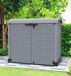 VCM StoreAway boîte de rangement, set de 2, boîte de conteneur à déchets, 1200 litres, 145 x 125 x 83 cm, plastique