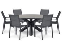 Lifestyle Garden Furniture Lifestyle Lifestyle Timo/Xento 150 cm dining tuinset 7-delig