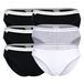 LACOSTE Slip grijs / zwart / wit