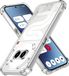 Techsuit Hoesje geschikt voor Nothing Phone (2a) / (2a) Plus - Shockproof Silicone Back Cover - Transparant