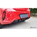 Motordrome Achterbumperdiffuser compatibel met Opel Corsa F GS-Line 2019- (met enkele uitlaat) (ABS)
