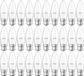 Osram 30 x ampoule LED Base Classic B bougie 5,7W = 40W B22d dépolie 470lm blanc chaud 2700K