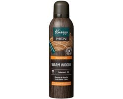 Kneipp Men Warm Woods - Douche Foam - Douche schuim - Warme houtachtige geur - Vegan - 200 ml