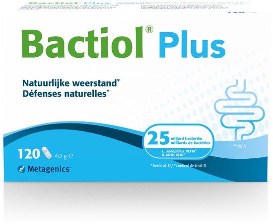 Metagenics Bactiol Plus - Probiotica - 120 capsules