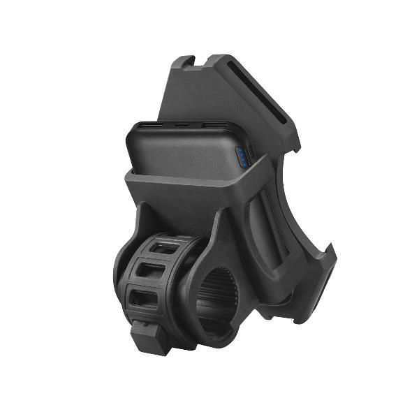 Celly POWERBIKEBK - Telefoonhouder met Powerbank - Zwart