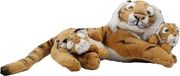 Pia Soft Toys Pluche tijger knuffel 46 cm