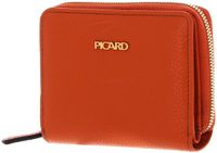 PICARD Leren portemonnee Java 1 Wallet Orange oranje