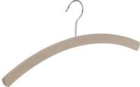 De Kledinghanger Gigant Kledinghanger Beukenhout Naturel Ongelakt 42 cm 30 Stuks