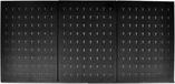 vidaXL Gereedschapswand Metaal Zwart 60x120x60cm