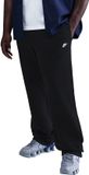 Nike Club Open-Hem Fleece Broek Zwart XL
