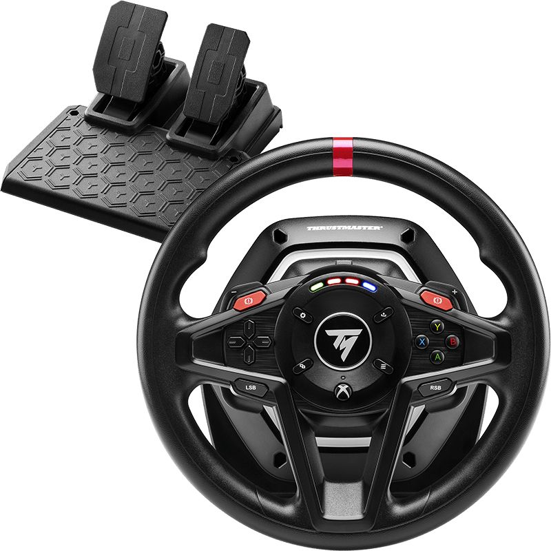 Thrustmaster T128 - Force Feedback racestuur met magnetische pedalen - PC, Xbox, Xbox One