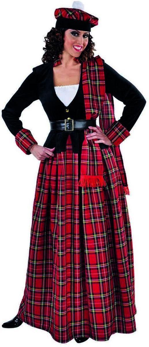 Magic by freddy Landen Thema Kostuum | Fiona Mc Flirty Schots Hoogland | Vrouw | Large | Carnaval kostuum | Verkleedkleding