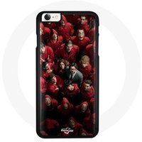 La casa de papel Maniacase Gezichten Case voor iPhone 4
