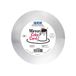 PME Mirror Cake Card, Round, Silver 15.2 cm, Pack of 3