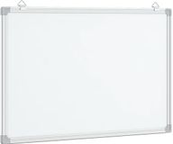 vidaXL Whiteboard magnetisch 80x60x1,7 cm aluminium