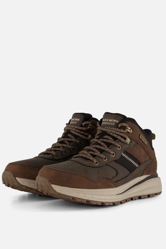 Skechers SLADE ULTRA - TURNER Heren Instappers - Donkerbruin