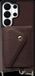 AVY Leren Hoesje Geschikt voor Samsung Galaxy S26 Ultra | Met Magnetische Kaarthouder | Compatibel met MagSafe | Leather Case met Wallet | Chocolate