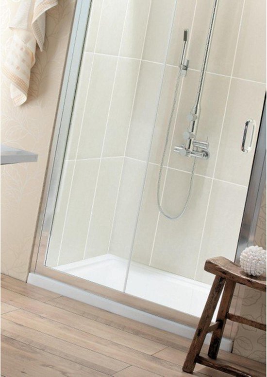 Crosswater Showertray douchebak 120x76x4cm rechthoek wit