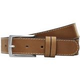 Babista Leren Riem - 120 - Cognac - Heren - Plus Size