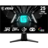 MSI G255F | Rapid IPS 1920x1080, 180Hz, 1ms, VESA-compatibel, HDMI, DisplayPort, Adaptive-Sync