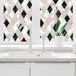 Ambiance Sticker Privacy raamfolie - Chique diamantpatroon - Zelfklevend - Vinyl - 40x100cm