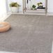 Safavieh Bohemian Indoor Hand Tufted Abstract Collection, ABT340, in Ivory / Charcoal, 60 X 91 cm