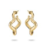 Thomas Sabo Oorbellen Dames Zilver Geel Goud CR771-M01-39