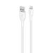 PURO PUCAPLTFABK4WHI Lightning-kabel 1,2 m Wit