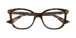 Gucci GG1816O Lunettes de vue Femme Havane Carrées 54mm