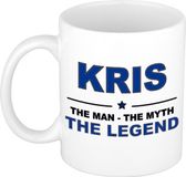Bellatio Decorations Kris naam cadeau mok