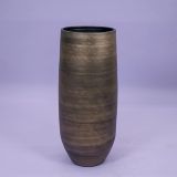 HS potterie Vaas Tokio goud - Ø25 h60 cm